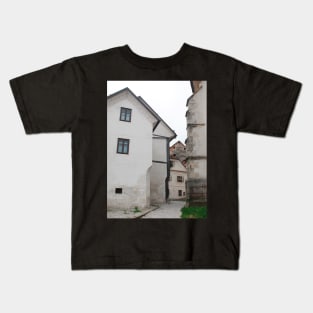 Historic Street in Skofja Loka 3 Kids T-Shirt